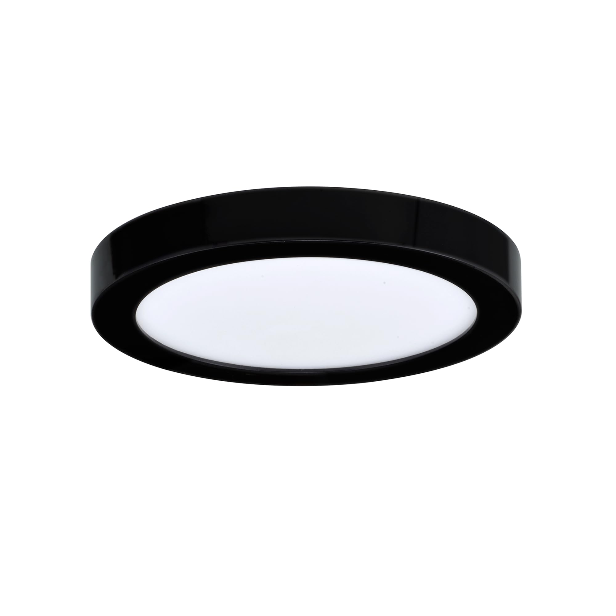 7-3/8" Wide LED Ceiling Fan Only - Black discount deal
