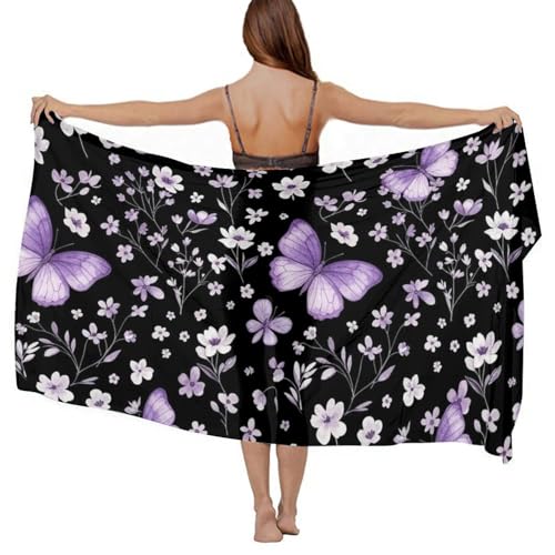 Soft Chiffon Scarfs Shawls and Wraps for Women for Evening Dresses Wedding - Main Image