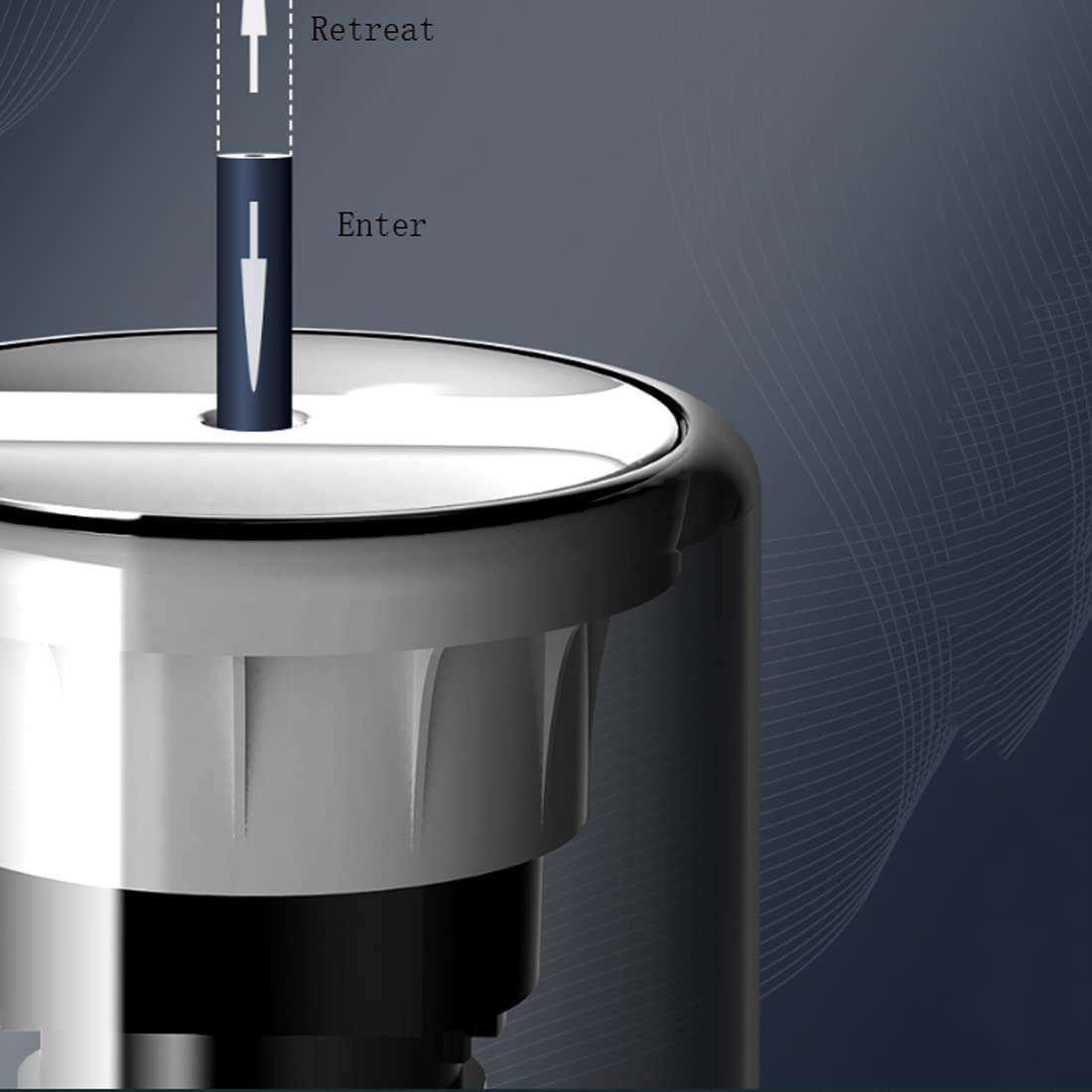 Temperamatite automatico丨Caricamento Tramite USB Indicatore di scarica Automatica del Piombo a Due velocità丨Forniture per Studenti e Ufficio