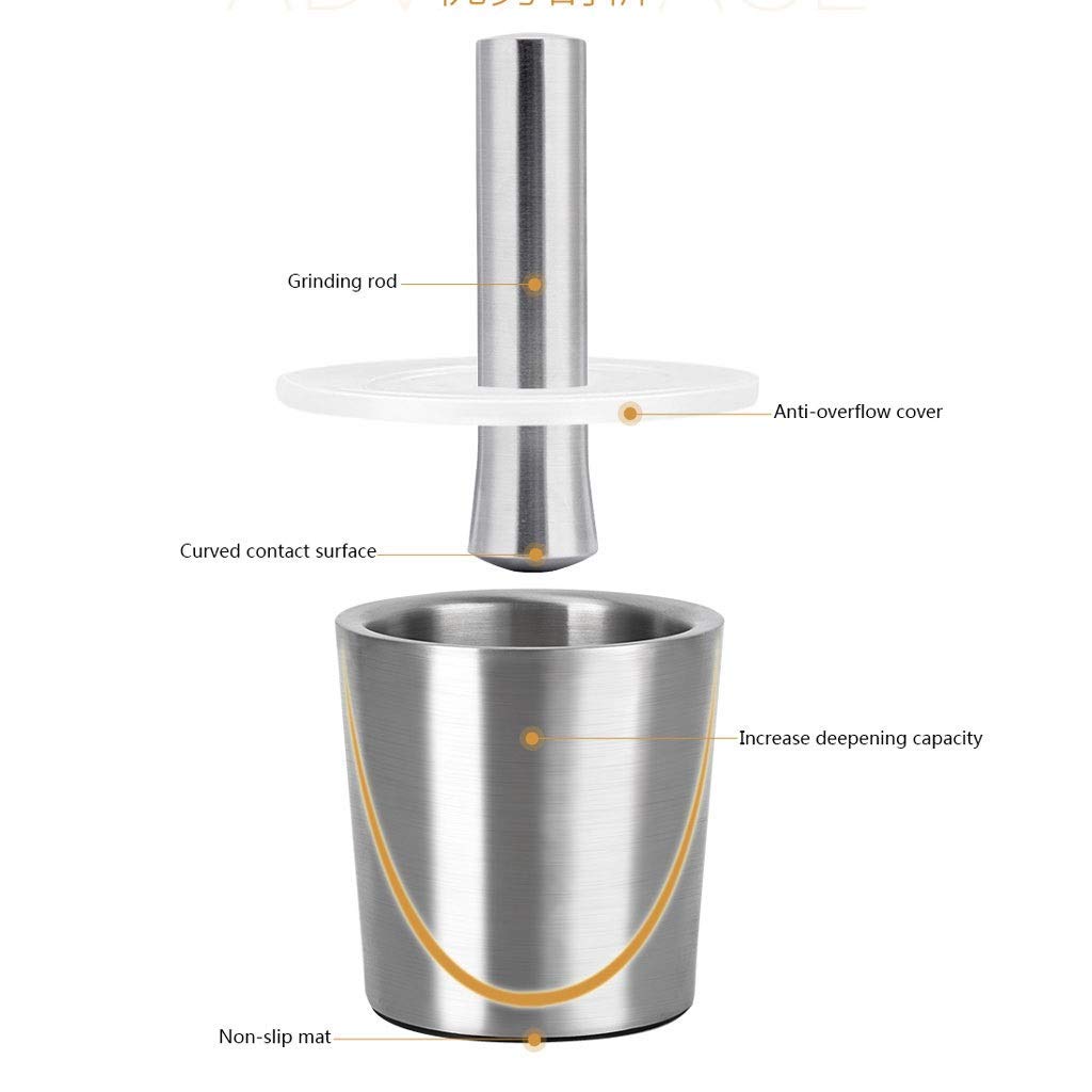 Pestle and Mortar Mortar and Pestle Sets Stainless Steel ce Grinder Bowl Pestoce Grinder Mortar Pestle