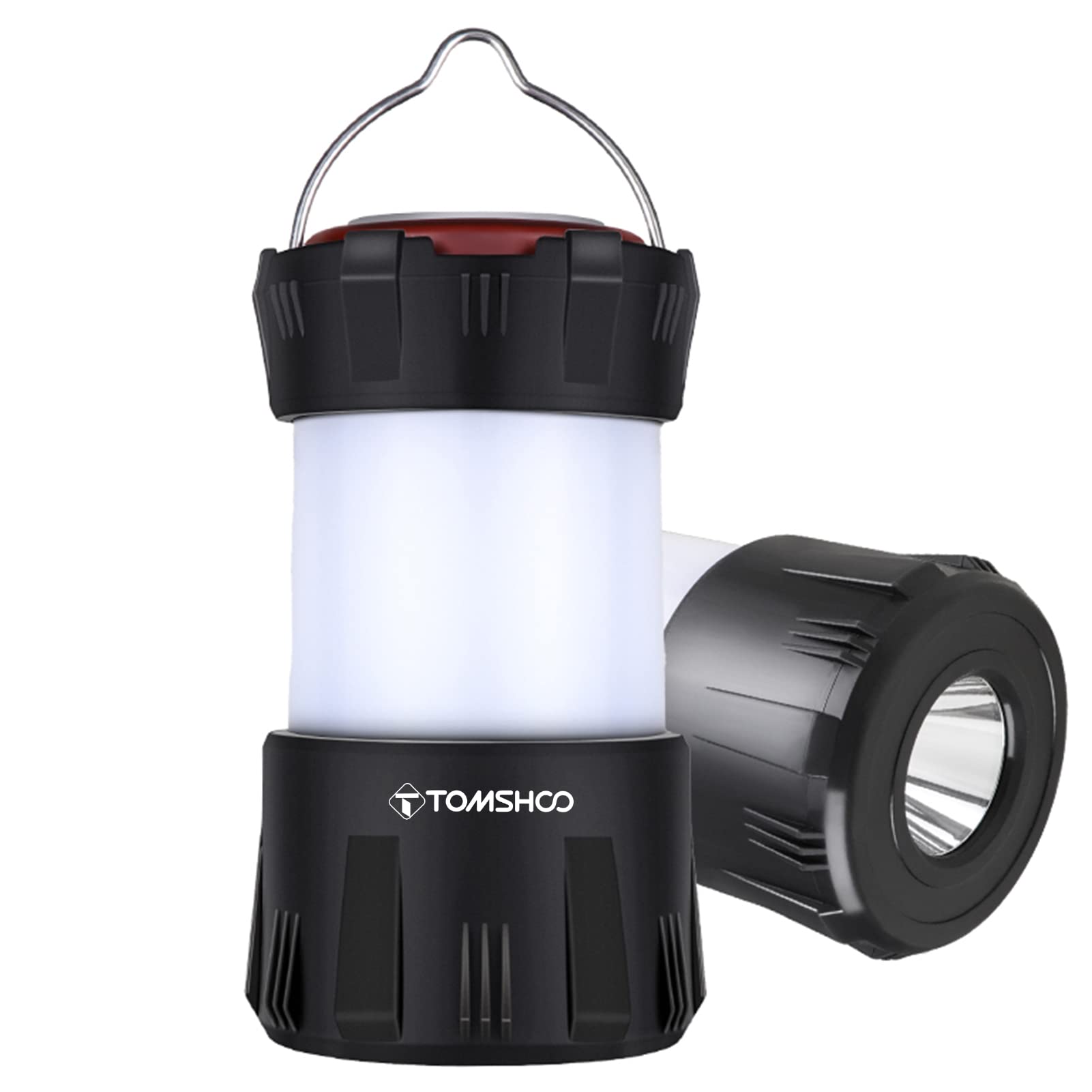 Juroupi Light Led Camping Lantern Type C Rechargeable Camping Water-Resistant Portable Tent Lamp For Outdoor Hiking Fishing Power Outage Emergency Home