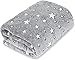 Wolldecke Kuscheldecke Kinderdecke Leuchtet im Dunkeln 150x200cm Sterndecke