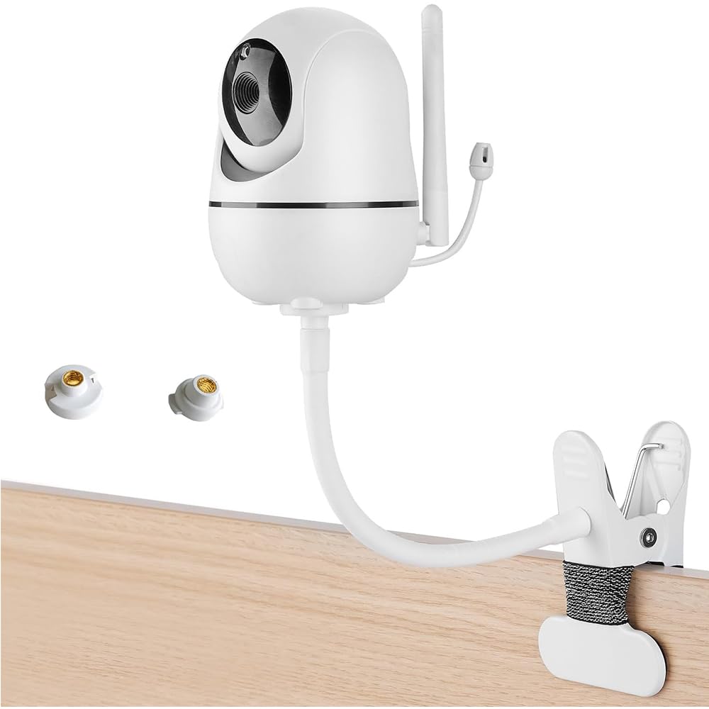 Flexible Baby Monitor Mount Compatible with HelloBaby HB65/HB6550/HB6558/HB66/HB248, ANMEATE SM935E/SM650 Baby Monitors