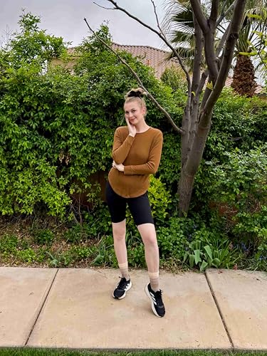 Crew Socks for Women,Athletic Hiking Running Compression Socks with Cushioned Support 3-6 Pairs2