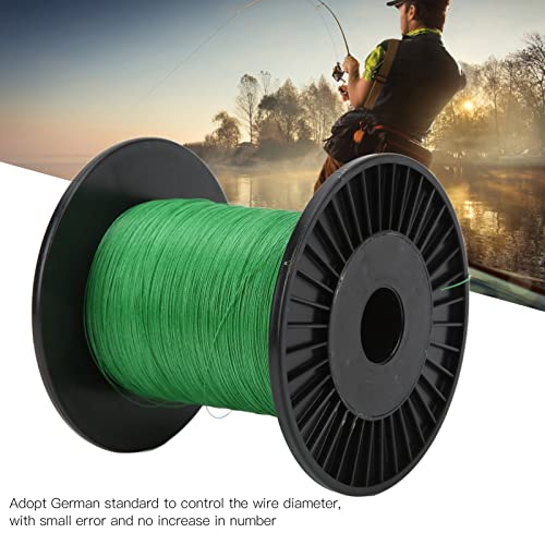 SUNGOOYUE 22lb 500m PE Angelschnur, 8 Strang Geflochtene Superstarke PE Angelschnur für Süßwasser Salzwasser… – Bild 4