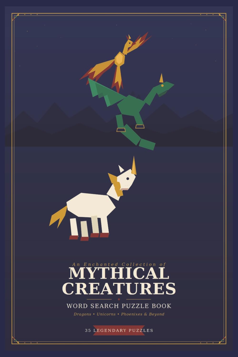 Mythical Creatures Word Search Puzzle
