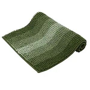 HOKIPO Bathroom Mat for Floor, Green, 40 X 60 CM - (AR2432-GRN)