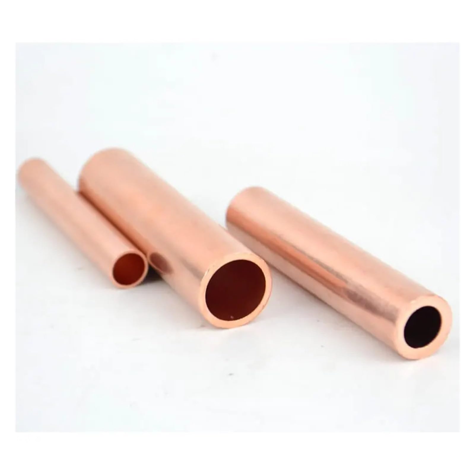 Tubo capilar de cobre T2 hueco HVAC Fontanería | Transferencia de fluidos, inox, industria, fontanería, versátil(500mm,16x3mm)