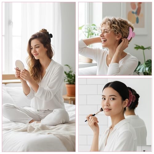 Set de 5 pinzas de pelo con lunares miniatura 7