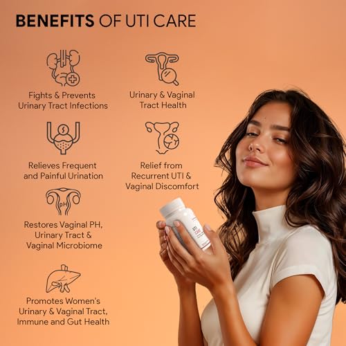 Image of Autoimmunity Care UTI Care for Women | Probiotics Supplement with Cranberry Extract & D Mannose | Supports Urinary Tract, Vaginal pH, Gut & Immune Health | 60 Caps (60 doses)