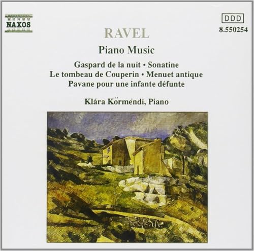 Ravel Sonatine / Gaspard De La Nuit / Pavane Pour Une Infante Defunte / Le Tombeau De Couperin / M
