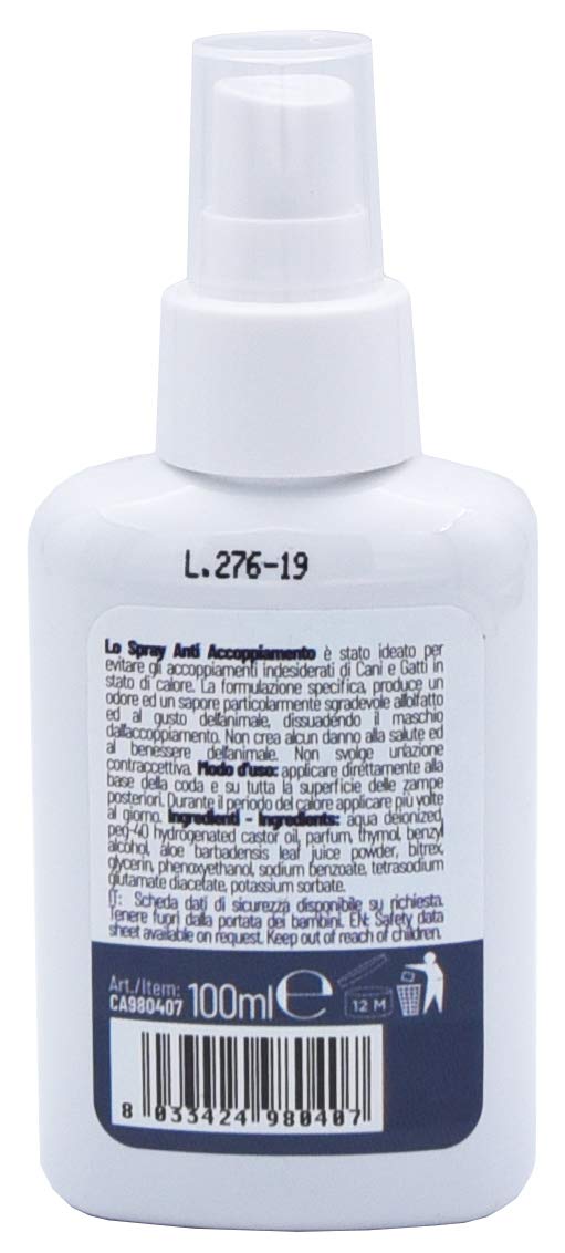 My Love Antiaccoppiamento Spray per Cani e Gatti 100ml