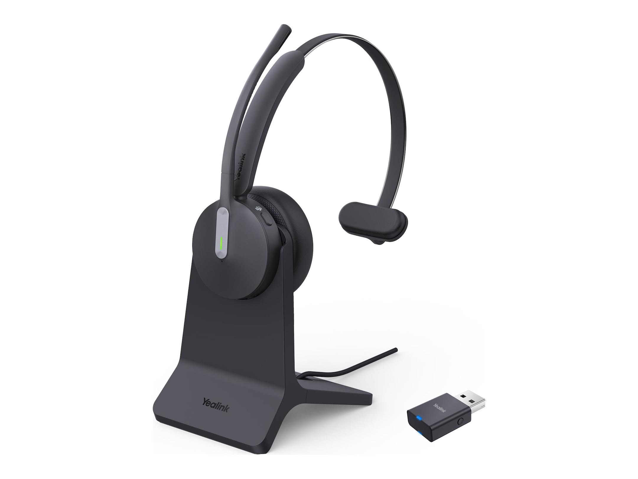Yealink Wh64 Hybird Mono With Charging Stand Teams Headset