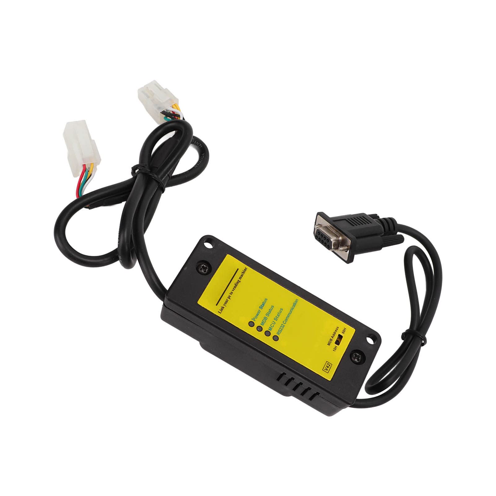 Scatola Adattatore Interfaccia PC a MDB Piccolo Modulo di Interfaccia Portatile per un Comodo Pagamento Al Distributore Automatico, Materiale ABS