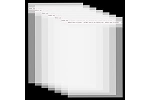 6x9 Inches Self Sealing Cellophane Bags, Resealable Plastic Bags for Candies, Cookies, Goodies, Parties