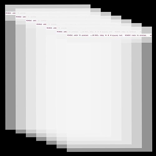 120 bolsas de celofán autosellantes de 6 x 9 pulgadas, bolsas transparentes para galletas, bolsas de plástico resellables, bolsas de celofán para