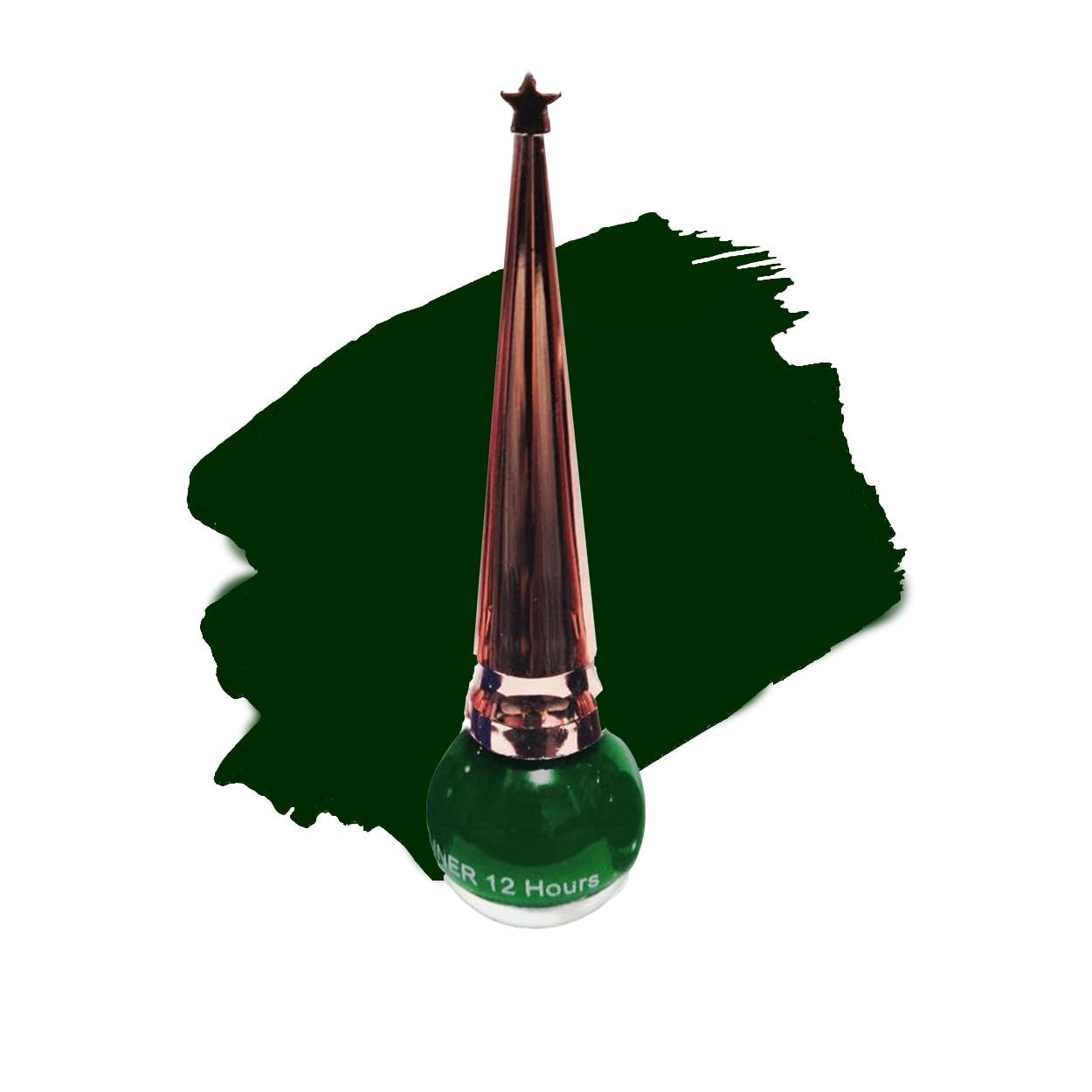 Bigwig Eyeliner,Deep Green Matte Finish | Long Lasting, Water Proof, Smudge Proof,Vegan & Cruelty Free, Easy Application, Liquid Eyeliner 7ml-image-34