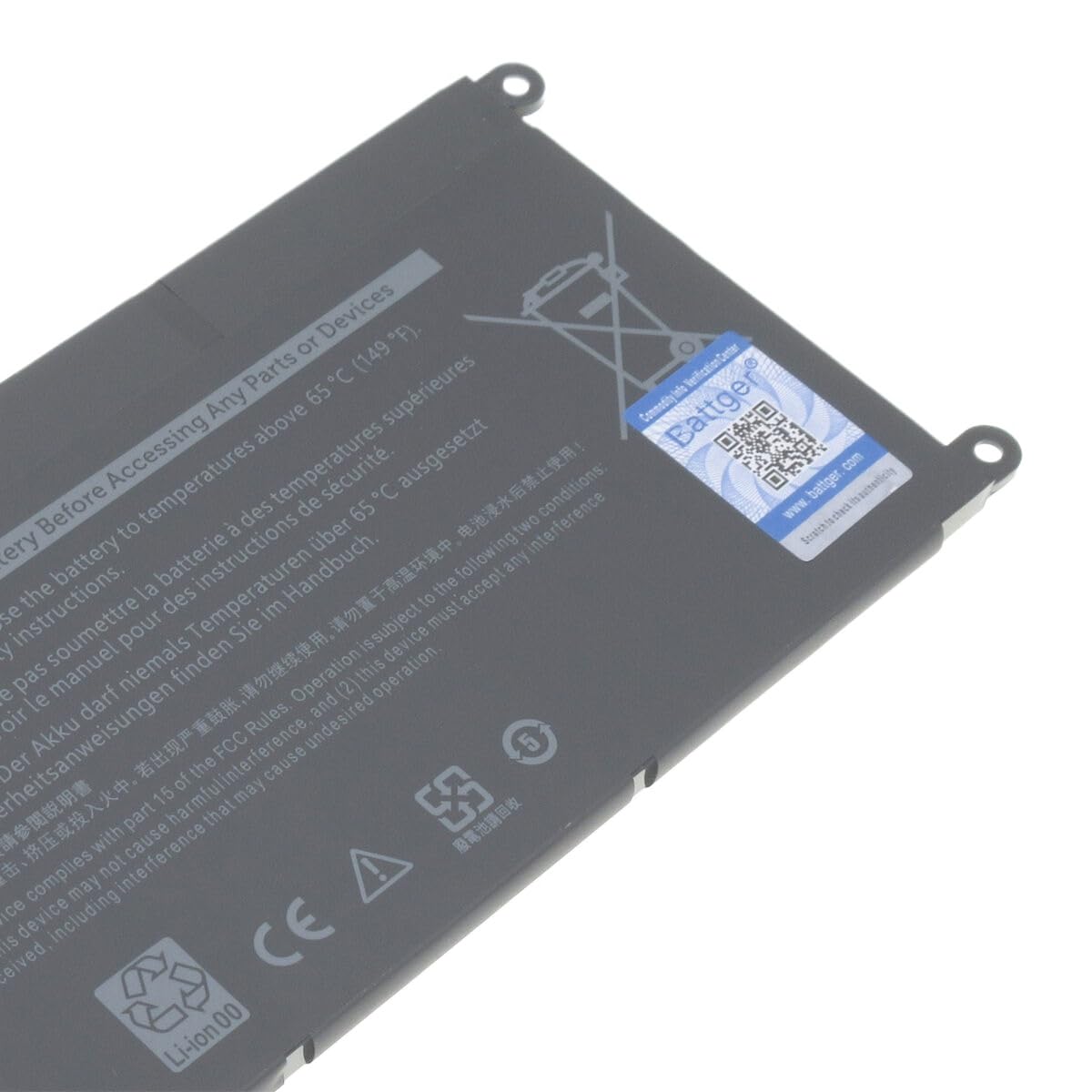 Amazon.co.jp: Battger 電池 YRDD6 ノートパソコンバッテリー For Dell