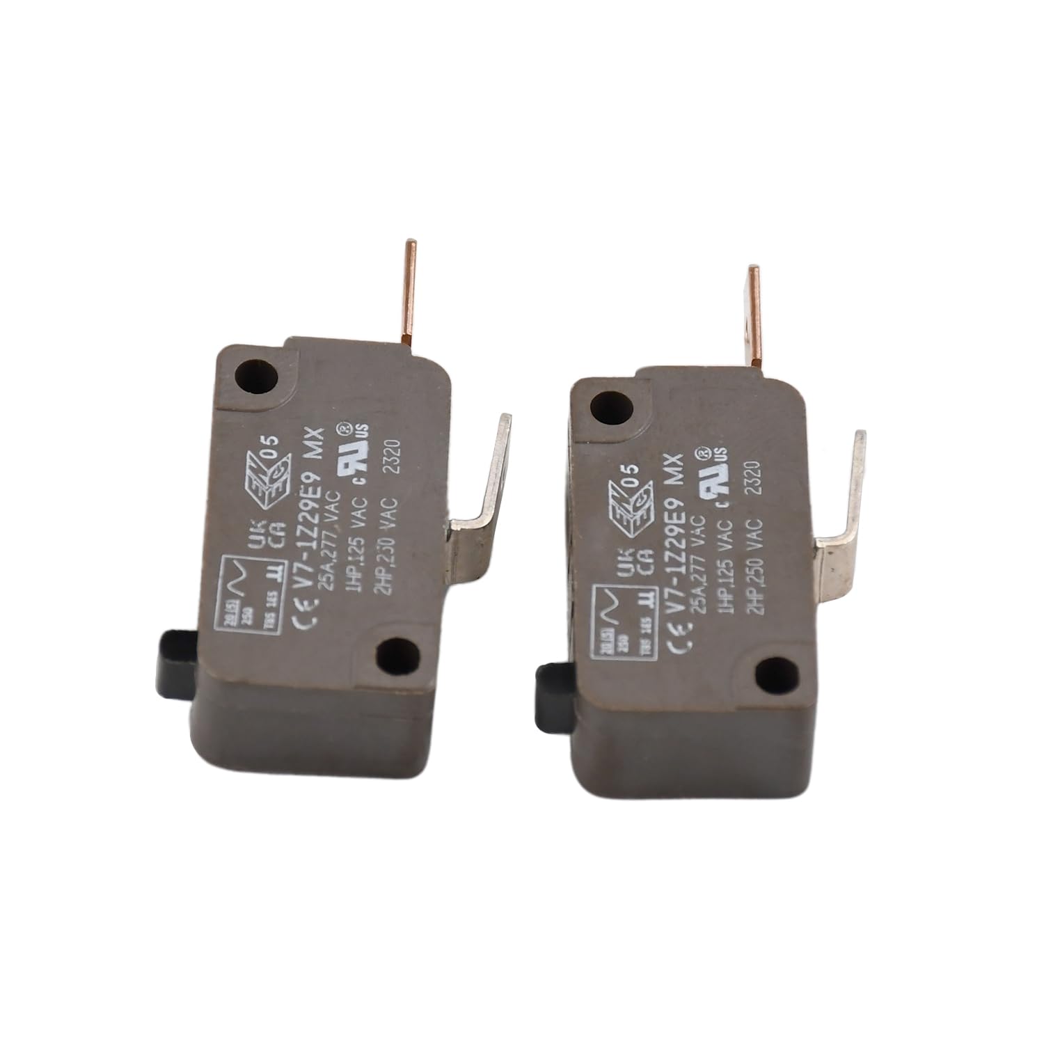 Congparts 2Pcs Micro Switch 25A 250VAC V7-1Z29E9 Compatible with Honeywell