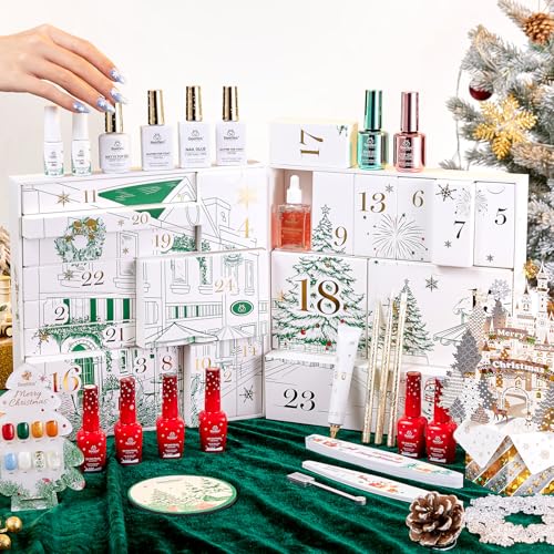 beetles Gel Polish Merry Glitzmas 2026 Gift Box miniatura 2