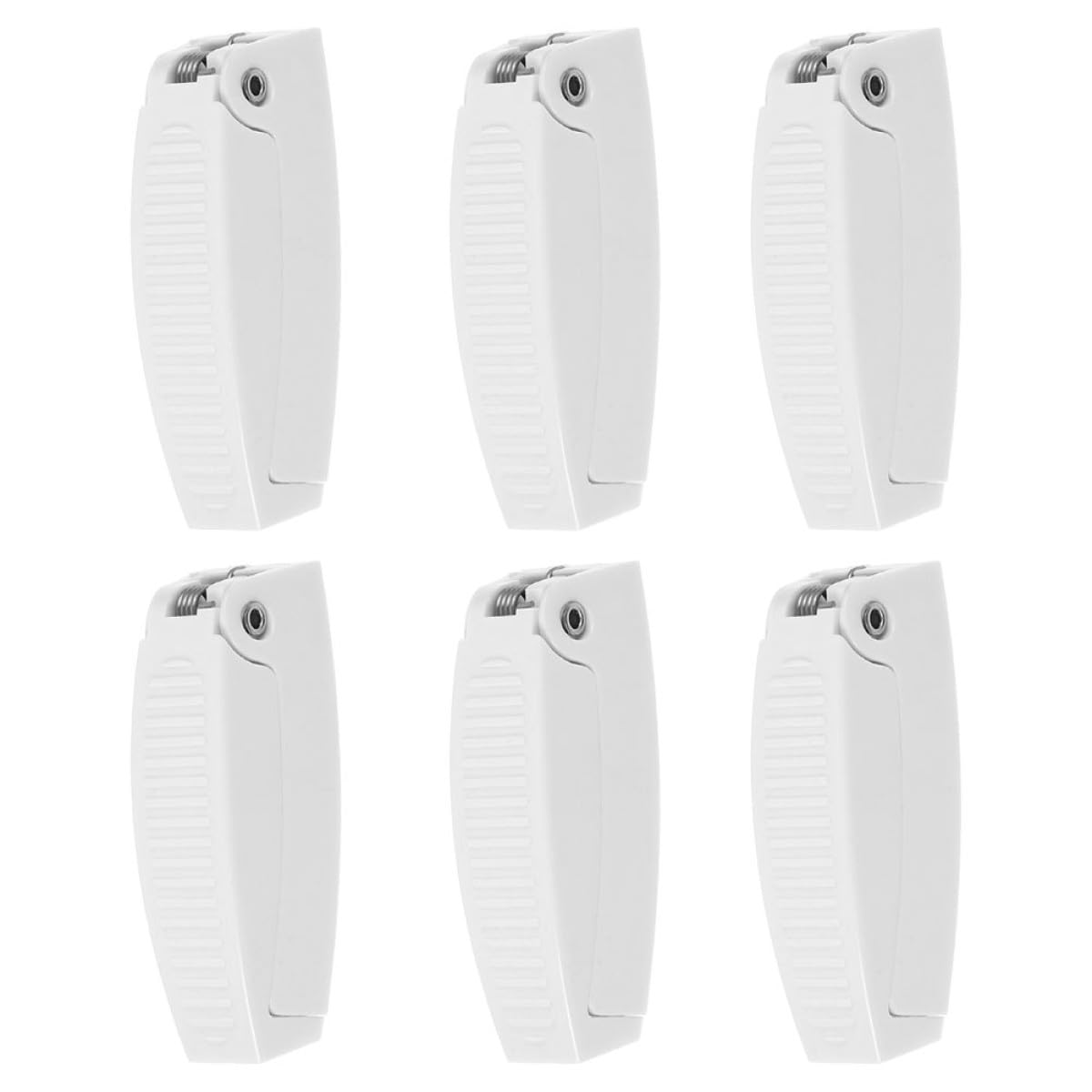 Clips de puerta para autocaravana anticaídas de plástico intemperie para camping, pack de 6 8