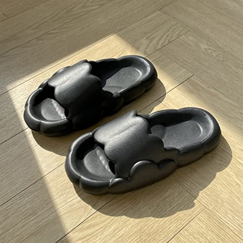 Pantoufles de douche unisexes en mousse rose taille M
