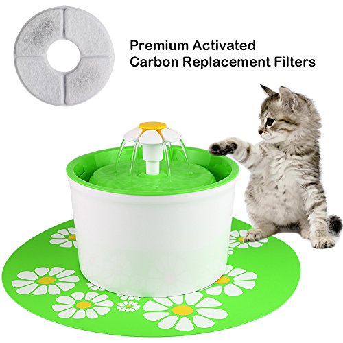 Fuente de Agua Automática para Mascotas ELEOPTION 1.6 L miniatura 2