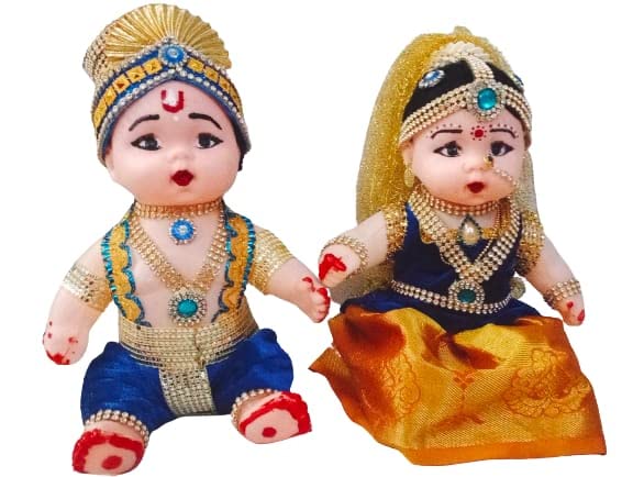 Chubby Radha Krishna Doll (B0BLV7JG3W) Amazon Price History, Amazon Price Tracker
