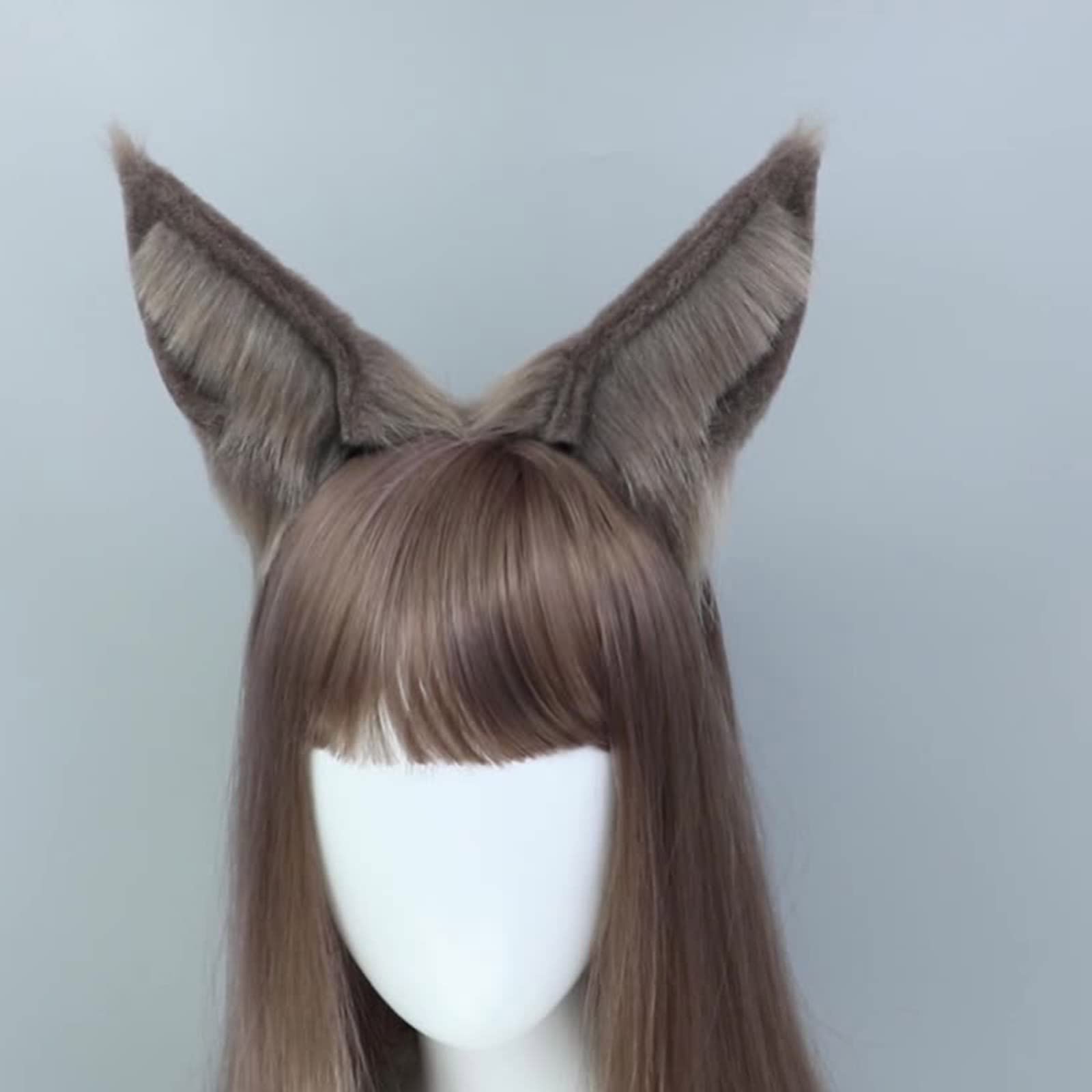 Cerchietto Cosplay Orecchie Da Cavallo In Peluche – Fascia Morbida Per Bambini E Adulti, Accessorio Per Halloween, Carnevale, Spettacoli E Fotografia