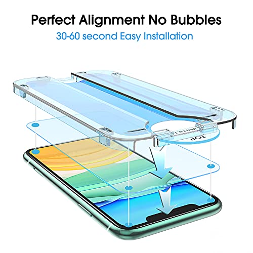 Image of amFiIm OneTouch for iPhone 11 iPhone XR Screen Protector 6.1 inch Tempered Glass