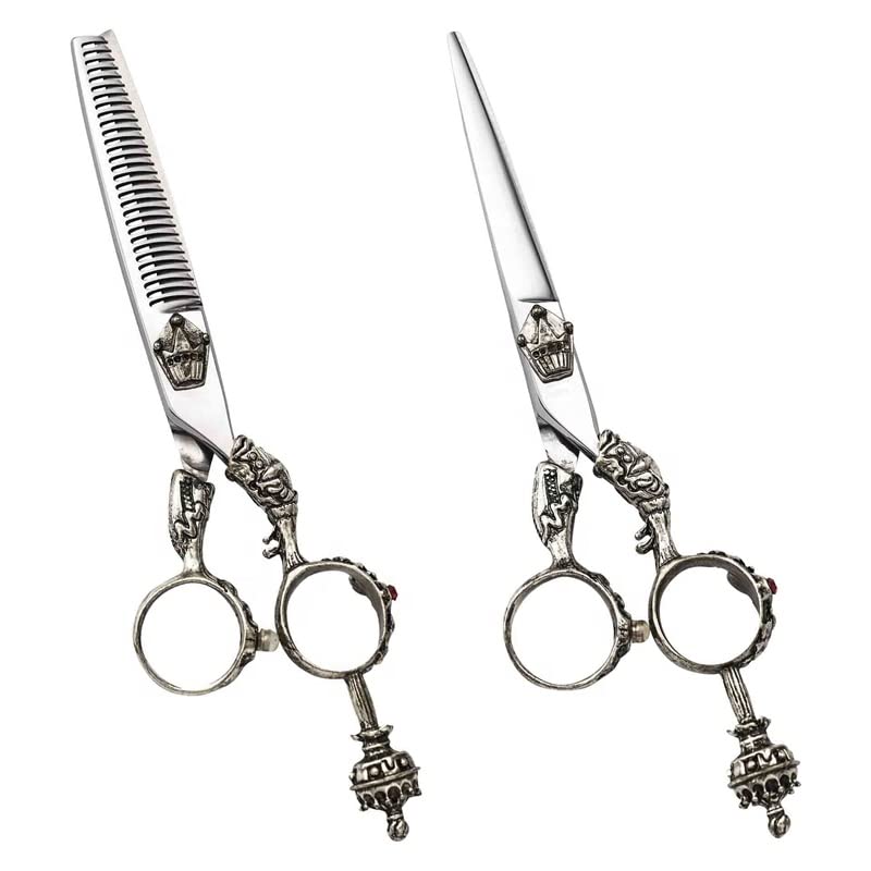 Taglio dei Capelli, 6 Pollici Professionale Parrucchiere rifinitura Barbiere Salone Giapponese VG10 Acciaio Inossidabile Forbici Set Taglio dei Capelli