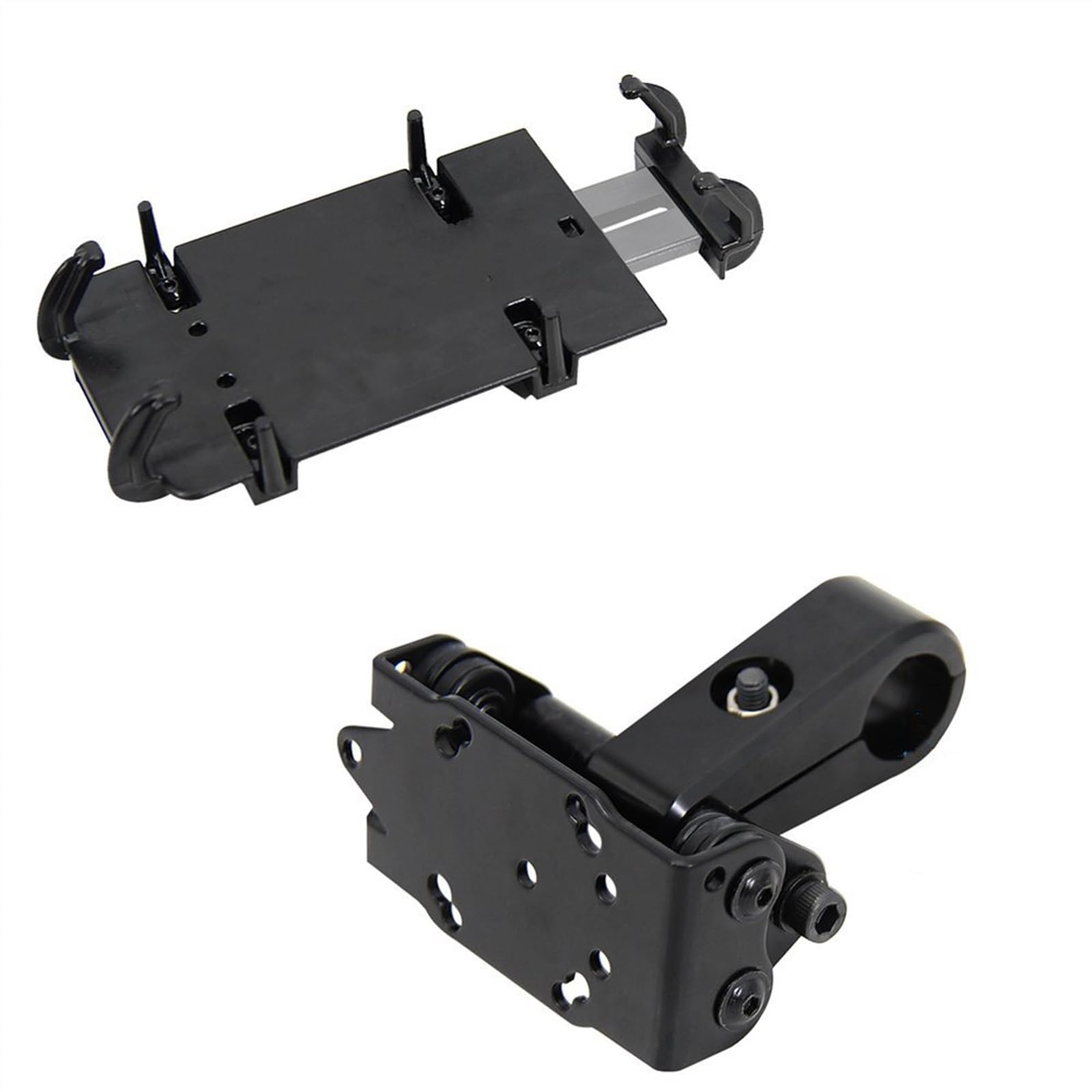 Systèmes Fixation GPS Support Universel Noir De Navigation De Téléphone Portable De GPS De Bâti De 22MM D'accessoires De Moto Téléphone Navigation GPS (Taille : A Set)