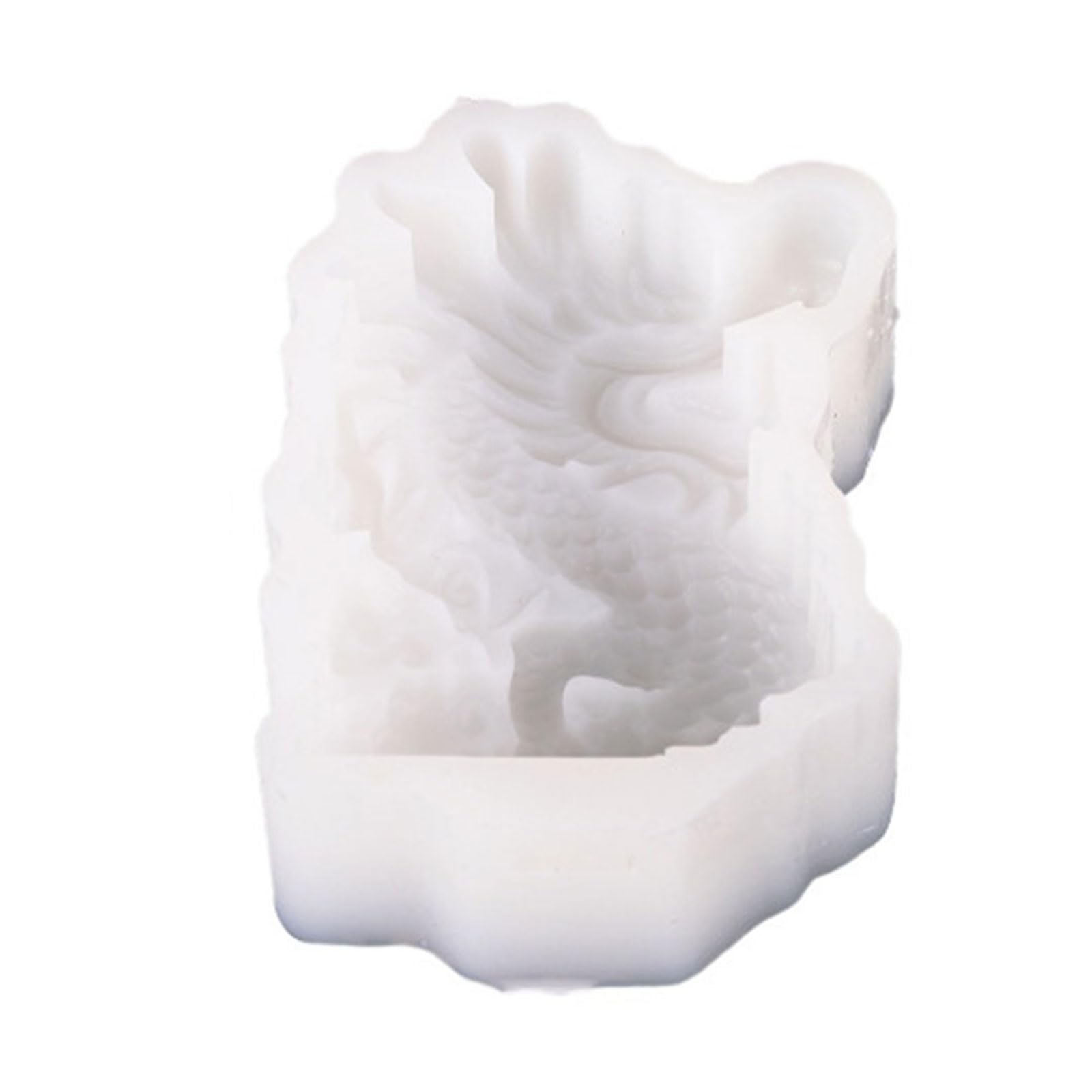Kalttoy Silicone Popsicles Molds 4 Cavities Dragon Shape Ices Cream Mold Freezers Ices Mold Cake Candy Candy Nonstick Dragon Shape Cream Molds