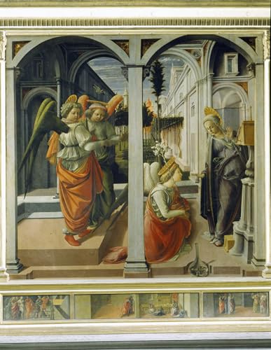 Cuadro Annunciazione di Fra Filippo Lippi sobre lienzo 60x90cm para salón