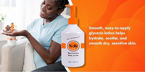 Miniatura 3 de Yu-Be Loción para manos y cuerpo hidratante profundamente hidratante para piel extra seca - Crema hidratante diaria para la piel de día y noche