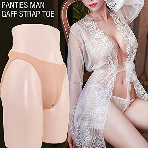 AJIU Calça Modeladora de Calcinhas de Silicone com Dedos de Camelo para Crossdresser Transgênero Cos