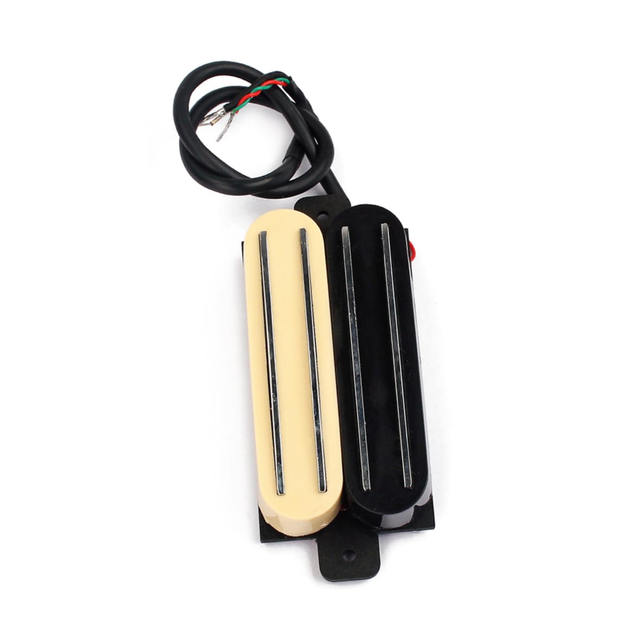 ibasenice 3pezzi Pickup Humbucker Doppio Coil Per Chitarra Elettrica Facile Installazione e Prestazioni Elevate Giallo e Nero