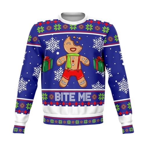 Bite Me Gingerbread Man Sweatshirt