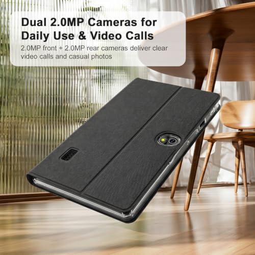 Image of DIGITHINK Tablet 7Inch Android 14.0 with Protective Case, 8GB(3+5GB Expand) RAM+ 32GB ROM, IPS Screen, Dual Camera, Bluetooth 5.0 WiFi Tab (Black)