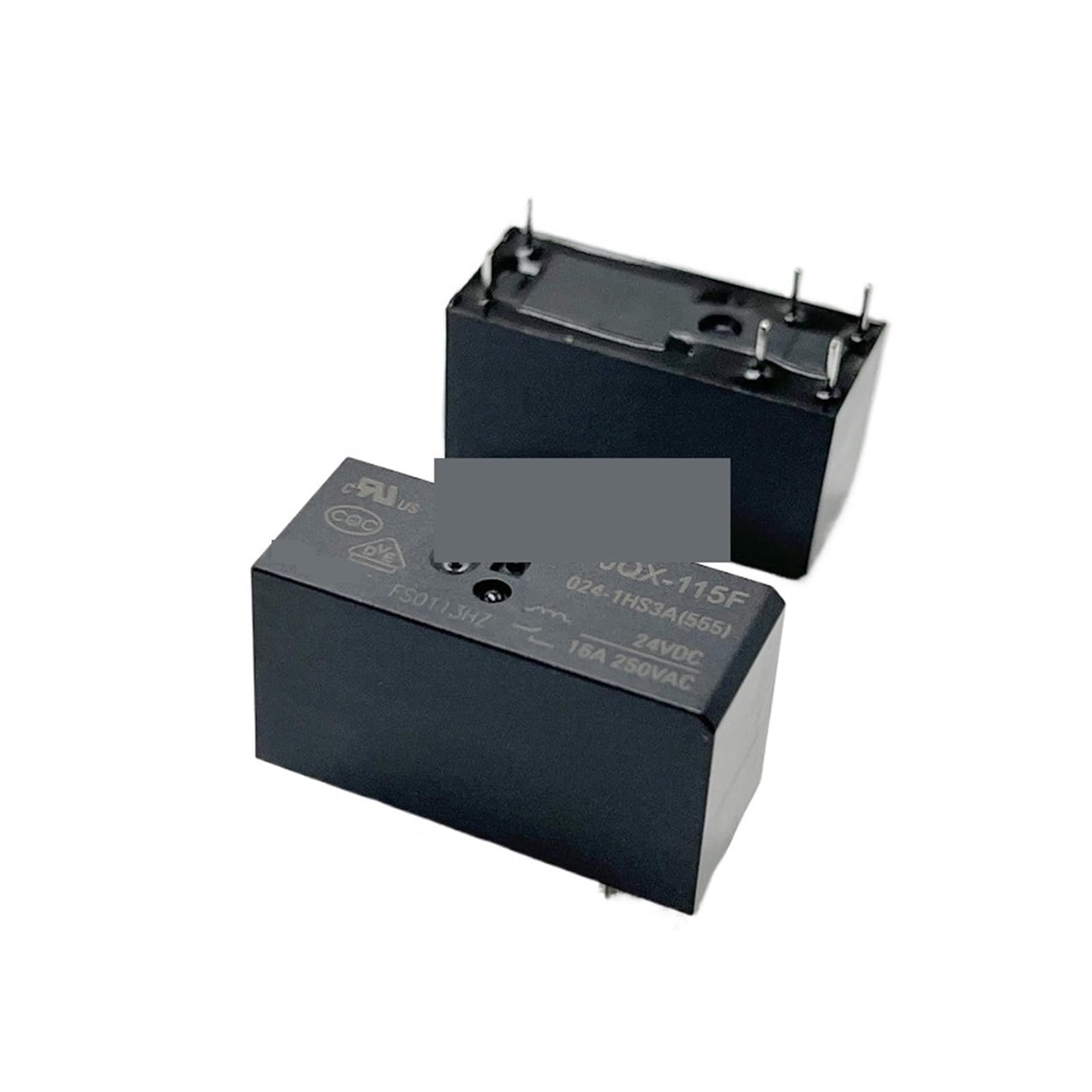 Relais JQX-115F-024-1HS3A DC24V pour gestion de chauffage domotique 16A