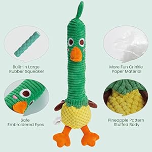 Nocciola-2-in-1-Duck-Dog-Toy-with-a-Large-Rubber-Squeaker-Durable-Stuffed-Squeaky-Chew-Toys-for-Aggressive-Chewers - Cucciolini Doodles   Nocciola-2-in-1-Duck-Dog-Toy-with-a-Large-Rubber-Squeaker-Durable-Stuffed-Squeaky-Chew-Toys-for-Aggressive-Chewers
