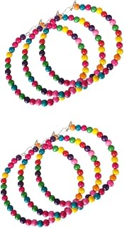 Mipcase 6 Pçs Anel De Balanço De Papagaio Decoração Colorida Acessórios De Balanço Acessórios Para Pássaros Escada De Pássaro Corda De Papagaio Poleiro Brinquedos De Papagaio Fornecimento