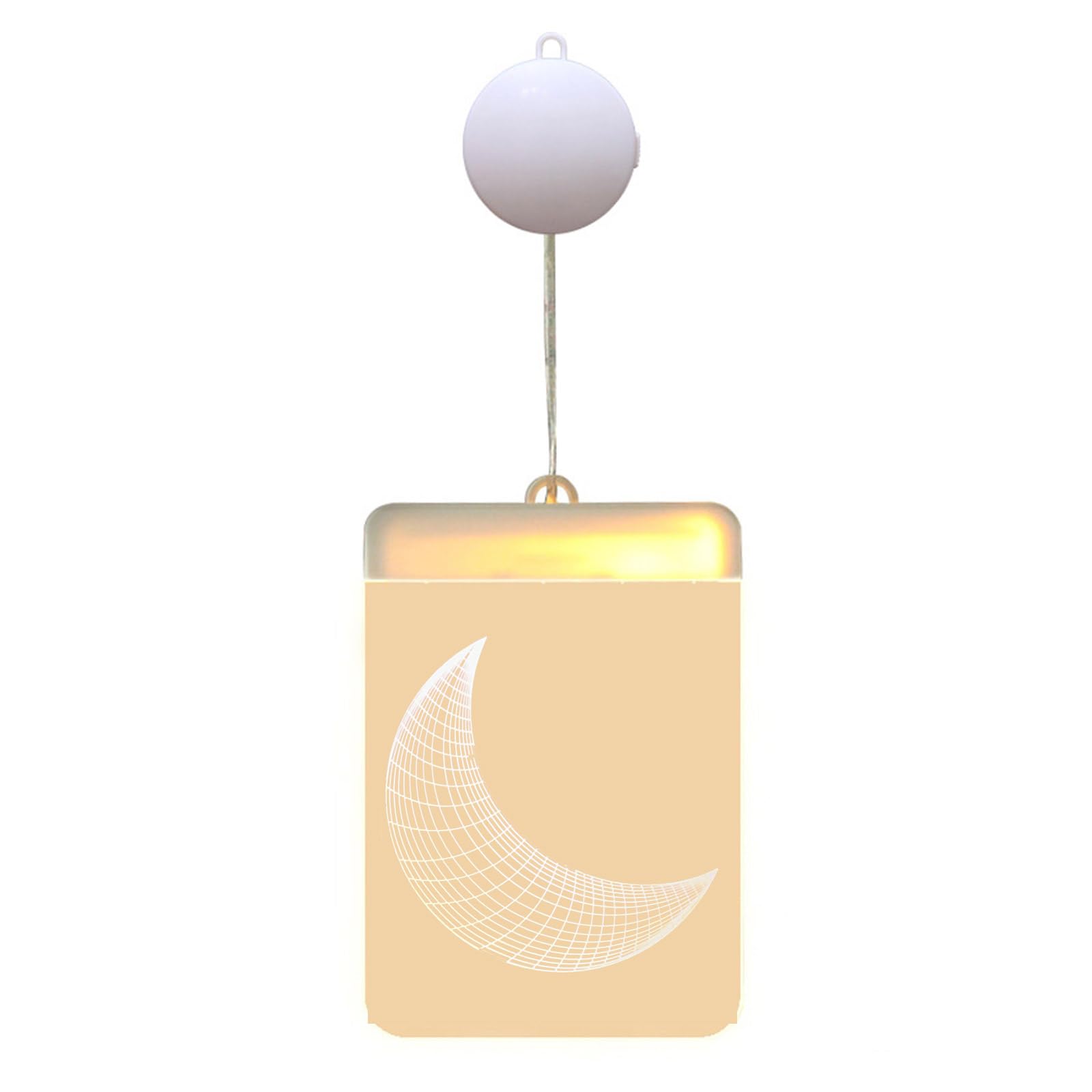 Buxuaaaa Battery Operated Ramadans Lamp Decorative Light for Eid Home Decoration Hanging Pendant for Window or Front Door LED Ramadans Lamp