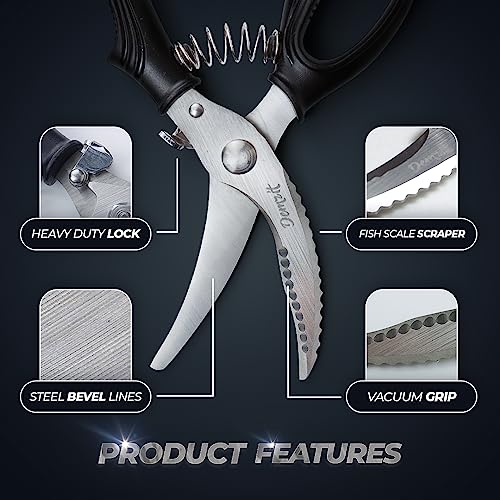 Demzit 2022 Poultry Shears, Kitchen Shears Heavy Duty thumb #2