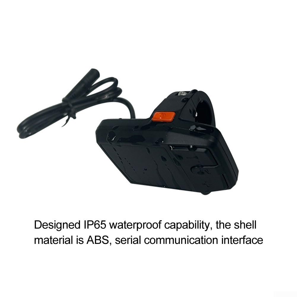 Compteur d'affichage LCD pour vélo électrique, étanche IP65, 25 MA, 24 V 36 V 48 V pour vélo électrique, scooter