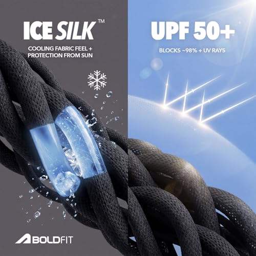 Image of Boldfit Masks for Men & Women, UPF 50+ UV Protection, Breathable Face Mask with Ice Silk Cooling, Adjustable Fit, Moisture-Wicking, Anti Pollution Reusable for Cycling, Travel & Outdoor Sports