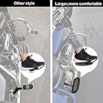 Passenger-Floor-Boards-Footboards-Mount-Bracket-Kits-for-Touring-Models-Road-King-Street-Glide-1993-2022-Streamliner-BlackChrome