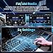 Single Din Car Stereo with Wireless Apple Carplay Android Auto, 6.9
