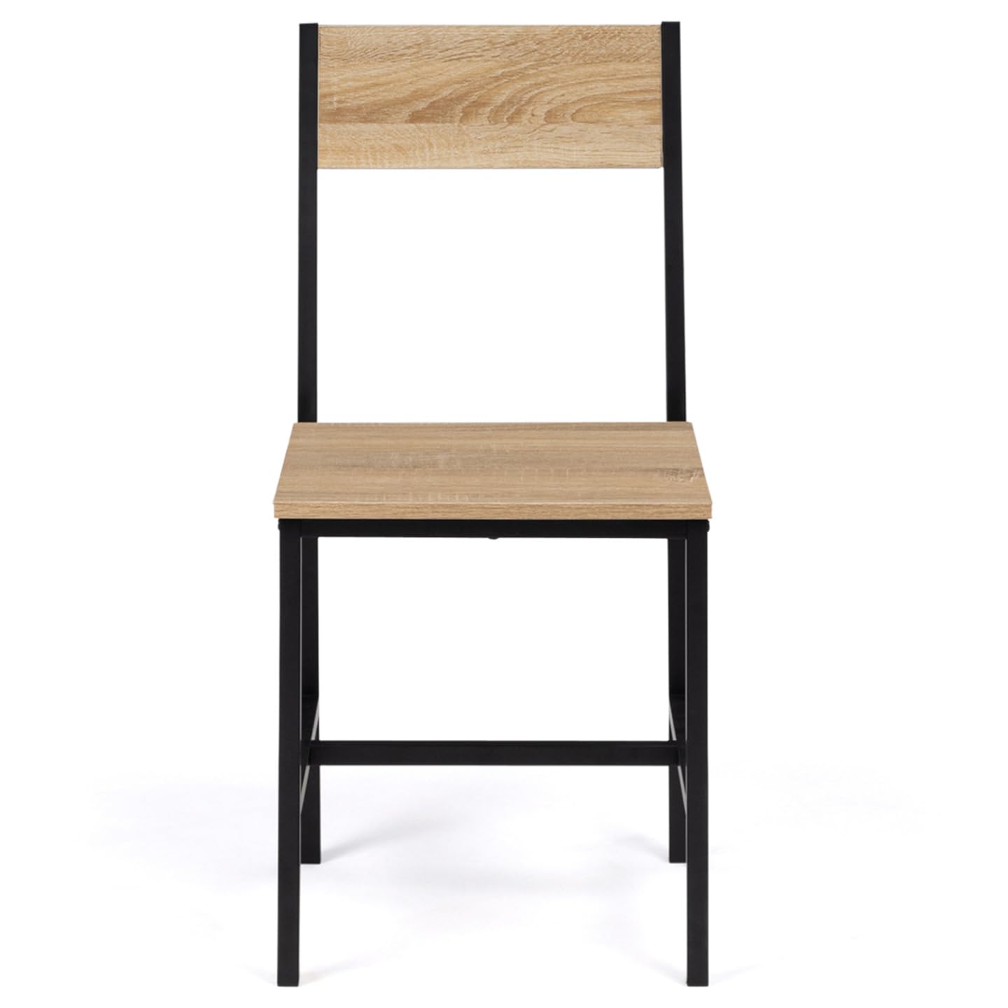 IDMarket - Lot de 4 chaises de Cuisine Detroit Design Industriel