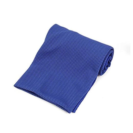 N/D Outdoor Sport Ice Towel Rapid Instant Cooling Microfiber Quick-Dry Ice Towels Fitness Yoga Gym Running Wipe Sweat Chill Towels (Dark Blue)